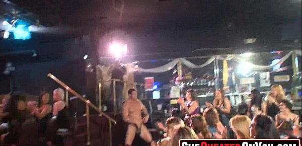  40 Hot sluts caught fucking at club 110